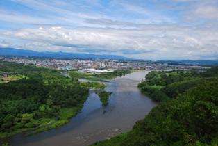 北上川と和賀川