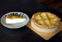 北上の名産 チーズケーキ
