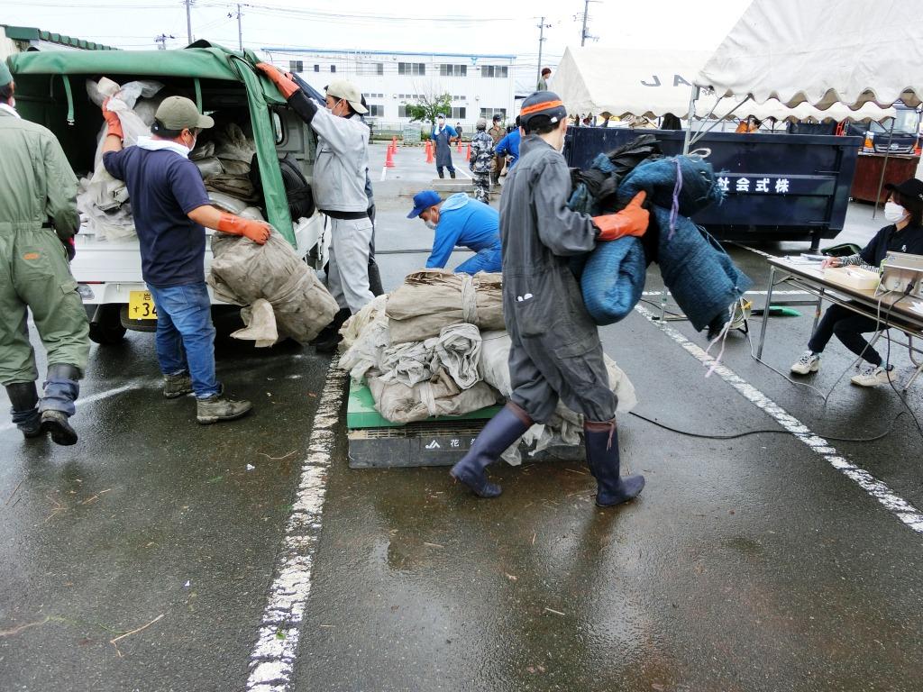 廃プラスチック回収の写真