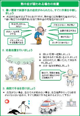 熱中症の処置