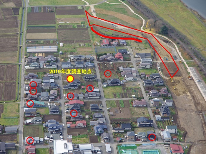 立花南遺跡空撮