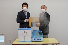 記念品贈呈式が行われました