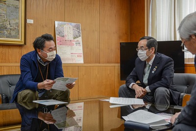 展勝地の歴史に触れたことからこのテーマを着想したという小澤さん