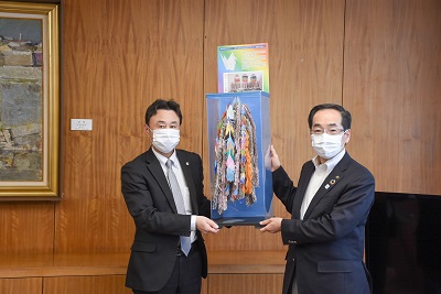 北上済生会病院など新型コロナワクチン接種会場でお披露目される予定