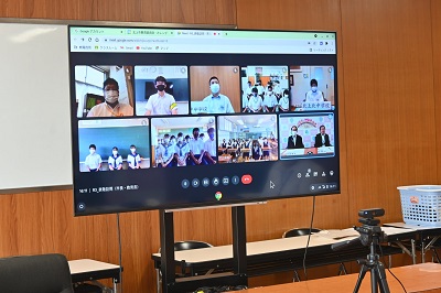 参加した学校は、上野中、北上中、飯豊中、南中、北上北中、江釣子中、和賀東中の7校