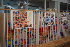 共同アート作品とし展示しています
