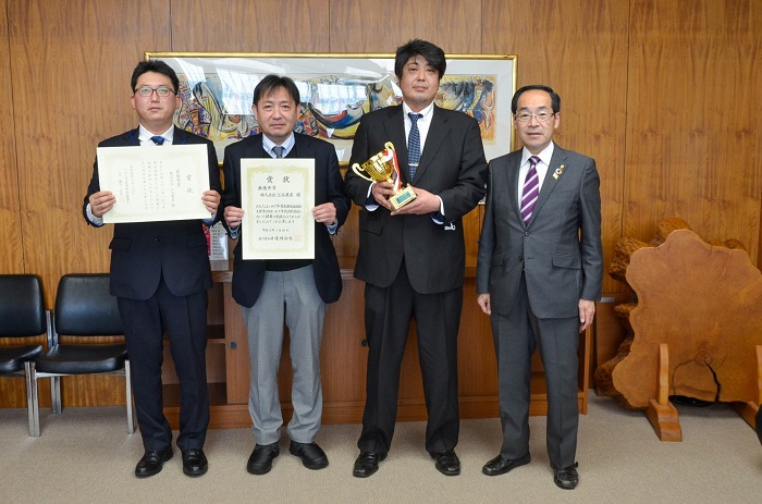 江谷農産がいわて牛枝肉共励会で最優秀賞受賞