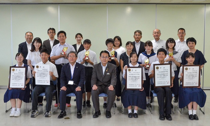 東北大会に出場する市内5校の吹奏楽部が決意表明