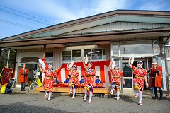 黒岩太神楽(めでた舞)