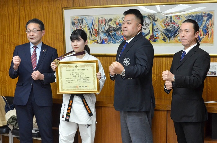 2023国際親善エリート空手道選手権大会優勝報告