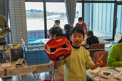 オリジナル鬼面を作成