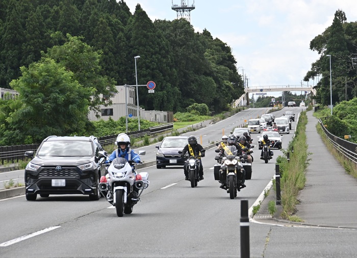 市民ライダーパレード1