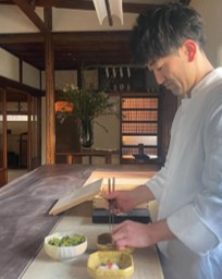 料理長　内山章仁　写真