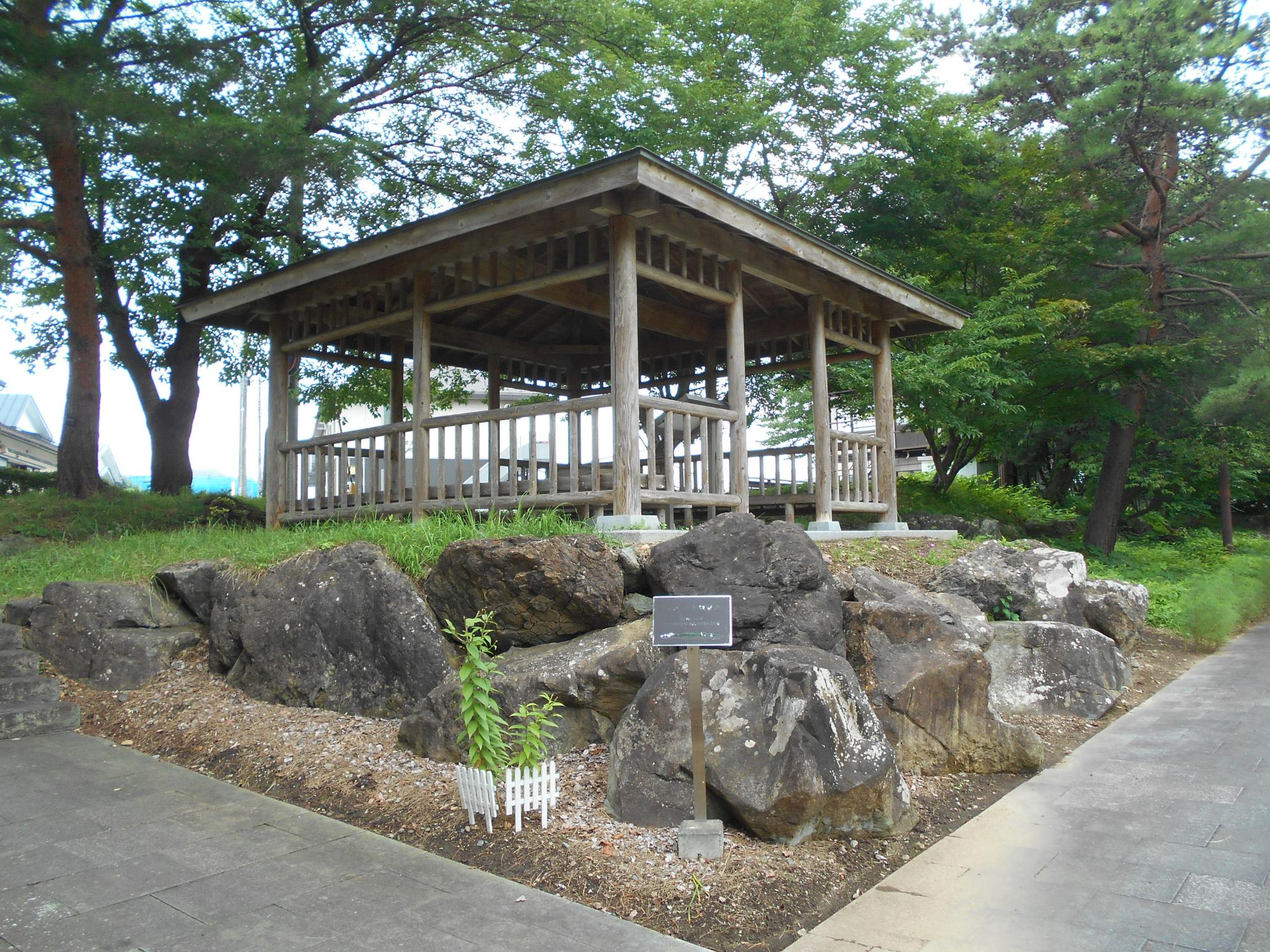 東屋の写真