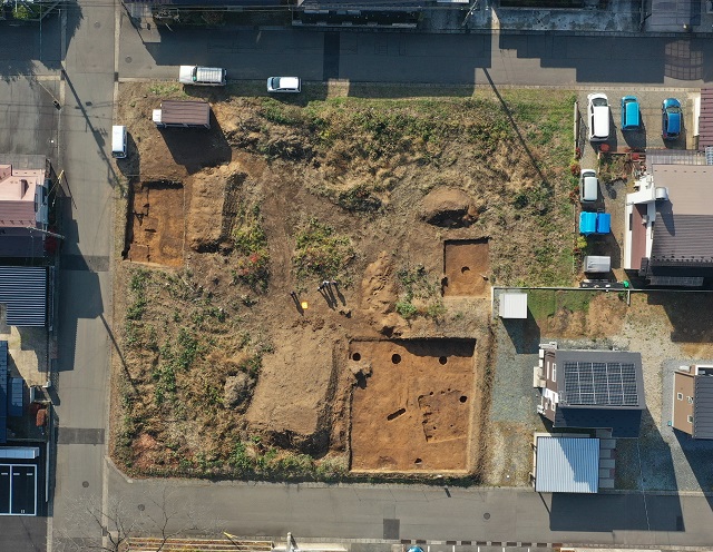 滝ノ沢遺跡　全景写真