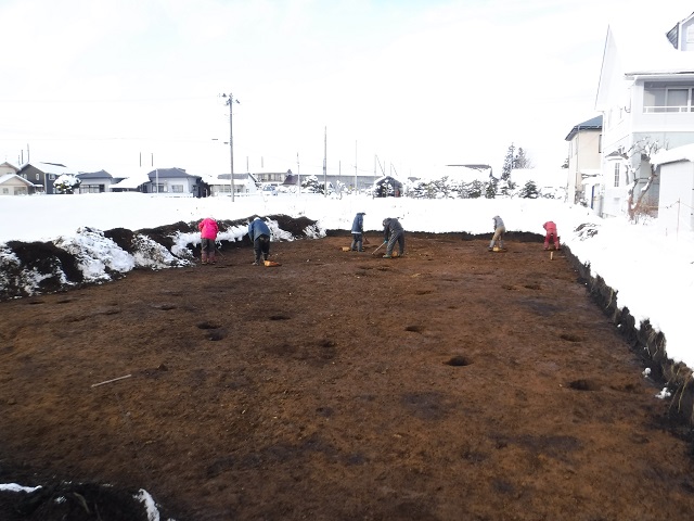 岡島遺跡　全景写真