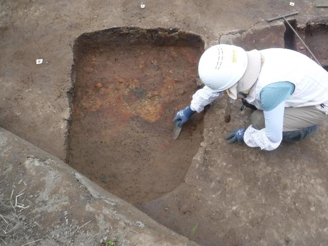 立花南遺跡　土師器焼成遺構画像