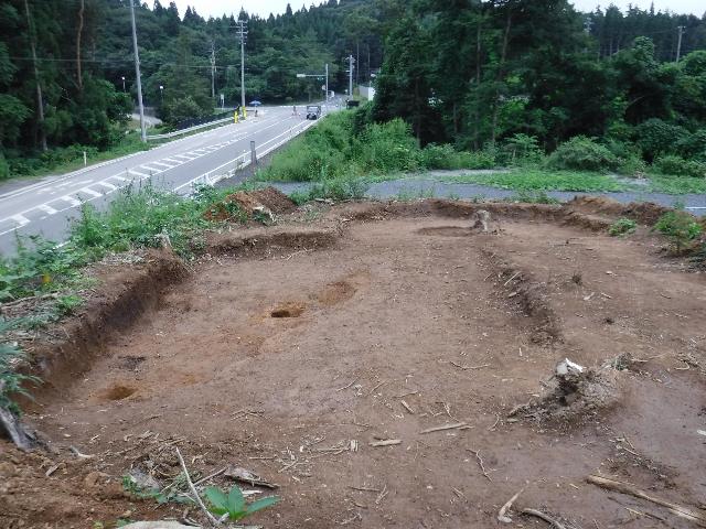 二子城跡全景
