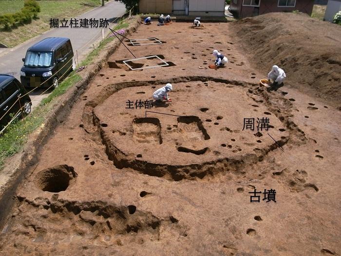 大堤東遺跡全景