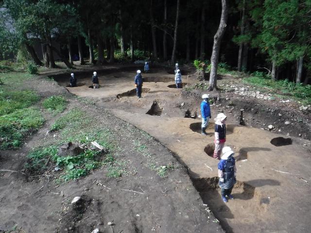 下仙人館跡　遺構写真