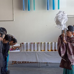 安全祈願祭が執り行われました