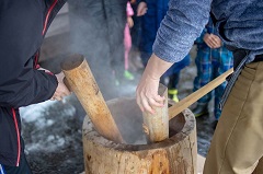 岩崎地区産のもち米ヒメノモチ