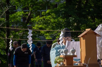 今年はコロナ禍のため参加を関係者に限定