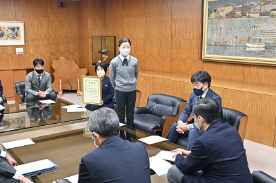 黒北小の髙橋宥圭(ゆうか)部長