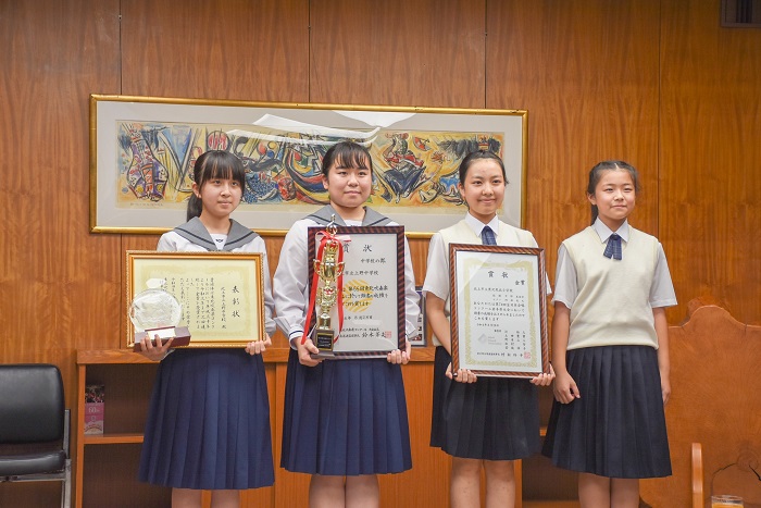 黒沢尻北小合唱部･上野中吹奏楽部全国大会出場報告