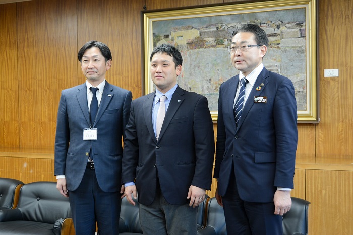 能登半島地震被災地支援の職員派遣報告会･出発式