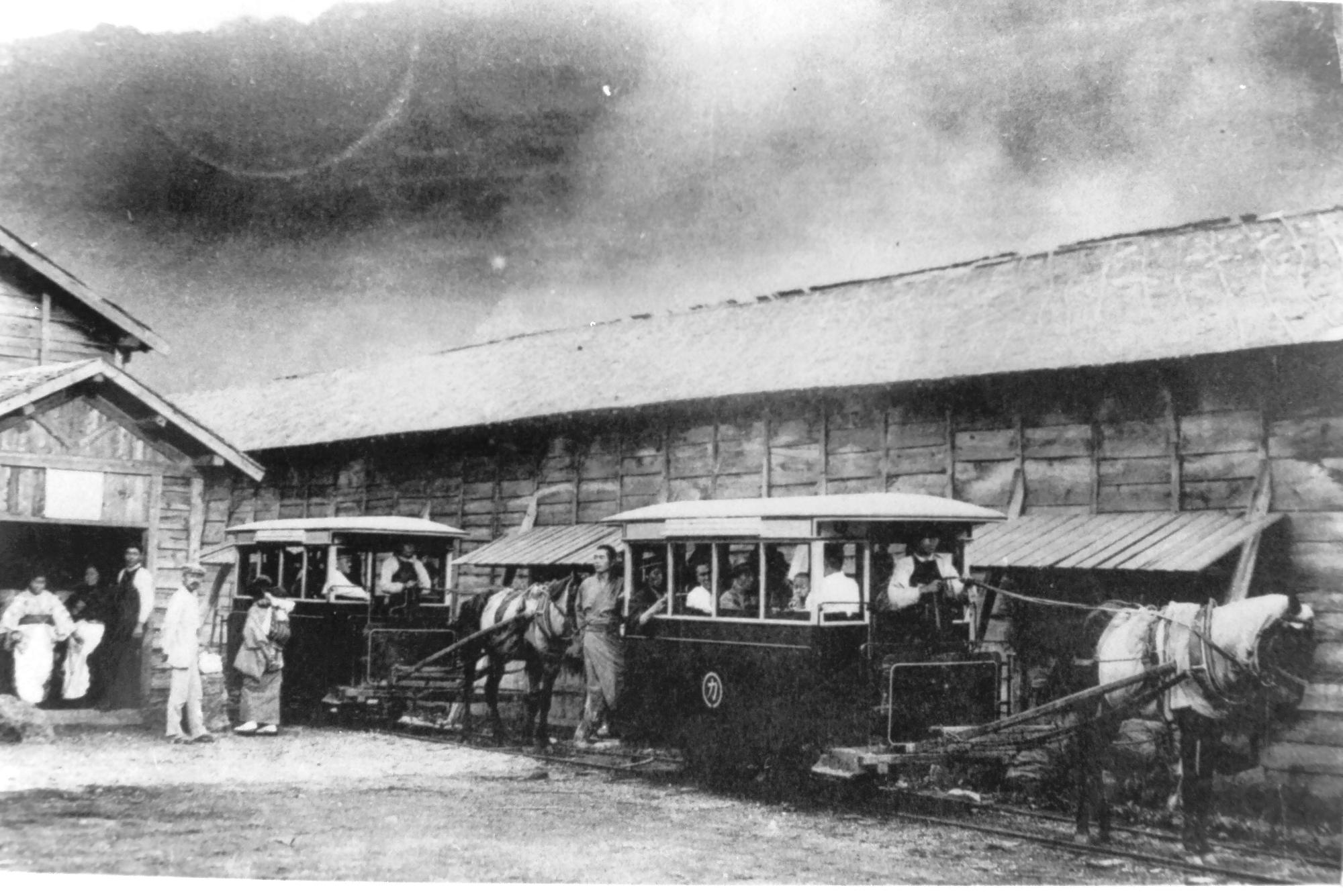 軽便鉄道仙人製鉄所前
